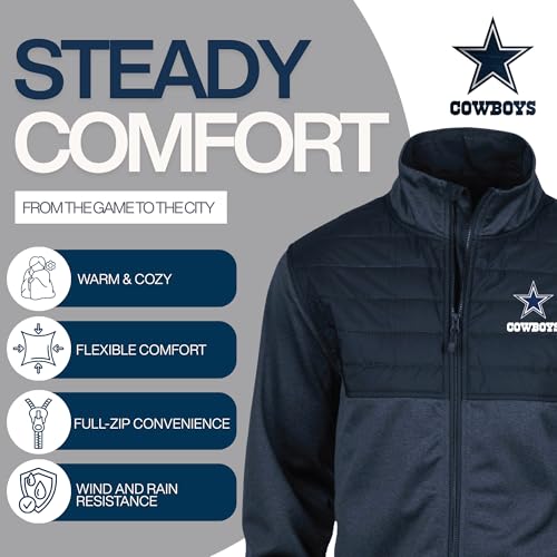 Image of Dunbrooke Men's NFL Explorer Tech Full-Zip Jacket