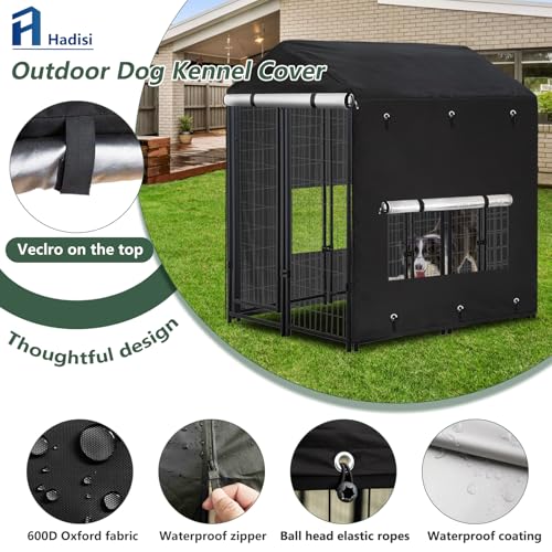 Capa de canil externo para cães 10 cm P x 11 cm L x 11 cm A cobertura total à prova de vento anti-UV