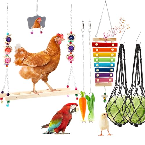 8PCS Chicken Coop Toy Set