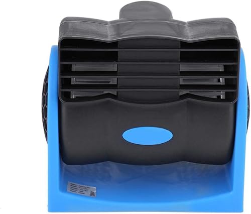 Miniatura 6 de Dweekiy Ventilador de enfriamiento para coche, auto vehículo de coche 12V ventilador de refrigeración eléctrico mini velocidad ajustable silencioso