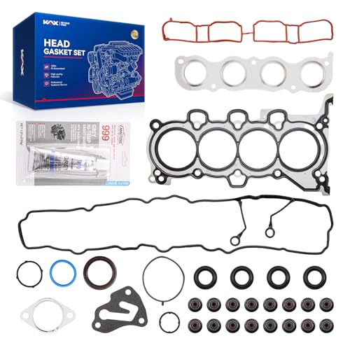 Image of KAX Engine Cylinder Head Gasket Set Compatible with Elantra 2011-2016 1.8L 2.0L, Kia Soul 2012-2015 2.0L, Forte 2014-2016, Hyundai Tucson 2014-2015, Head Gasket Kit, OE# HS 26561 PT