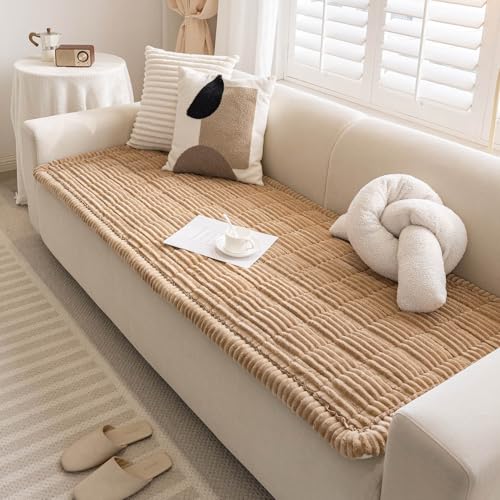 Disayu Fuzzy Pet Couch Cover for Dogs Washable, Non Slip Couch...