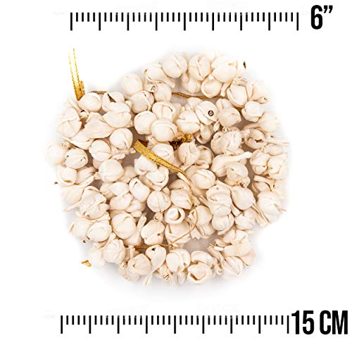 Accesorios para el cabello flores tradicionales indias para moños y otros estilos 30 pulgadas miniatura 3