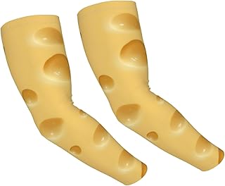 Cheese Ice Silk Unisex Forearm Guards - Sun Protection, Cool And Breathable, Ideal For Running And Outdoor Activities