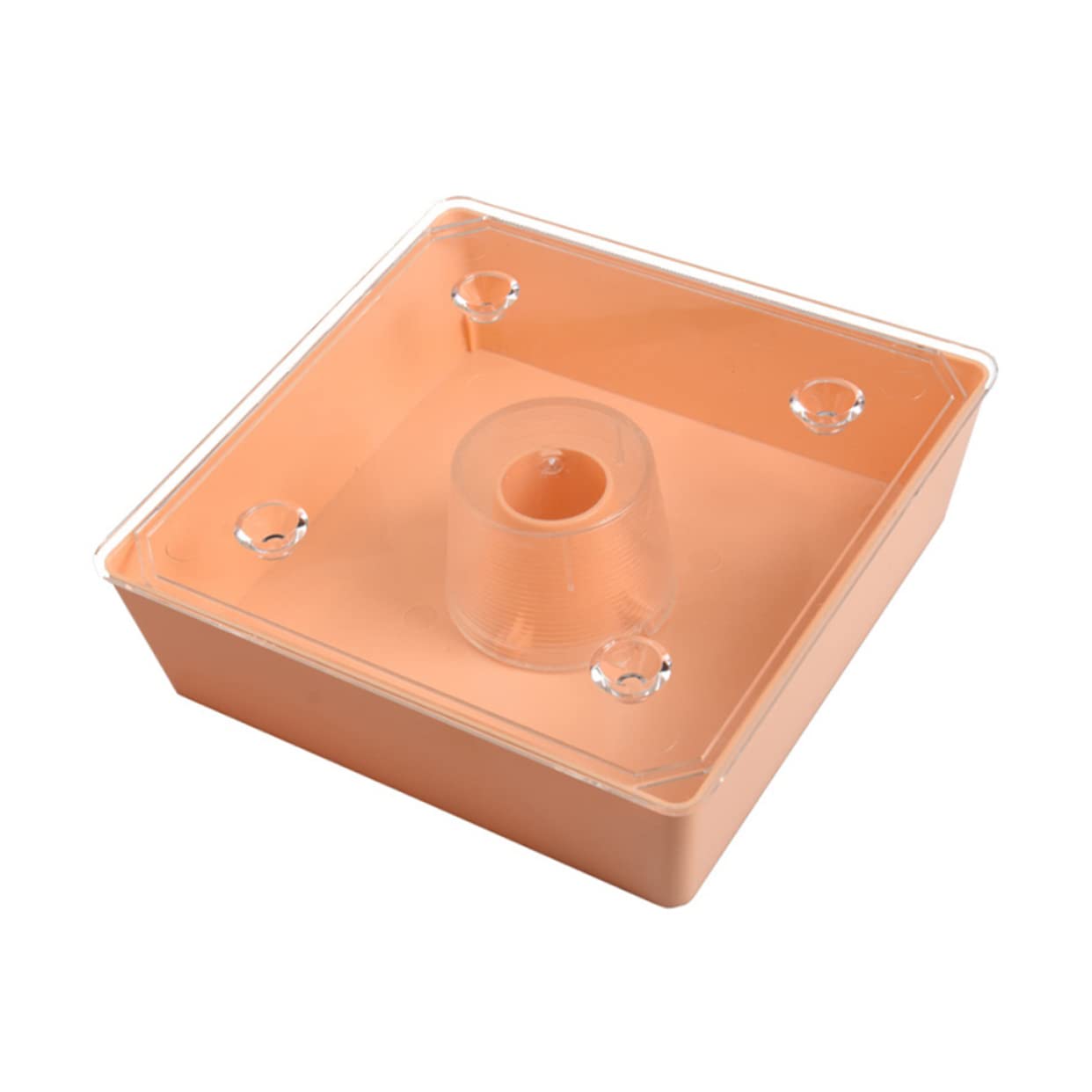 ORFOFE Bee Food Feeder Feeder Beehive Rapid Feeder Bee Hive Feeders Bee Hive Top Feeder Rapid Bee Feeder Drinking Fountain Water Dispenser Bee Supplies Square Accessories