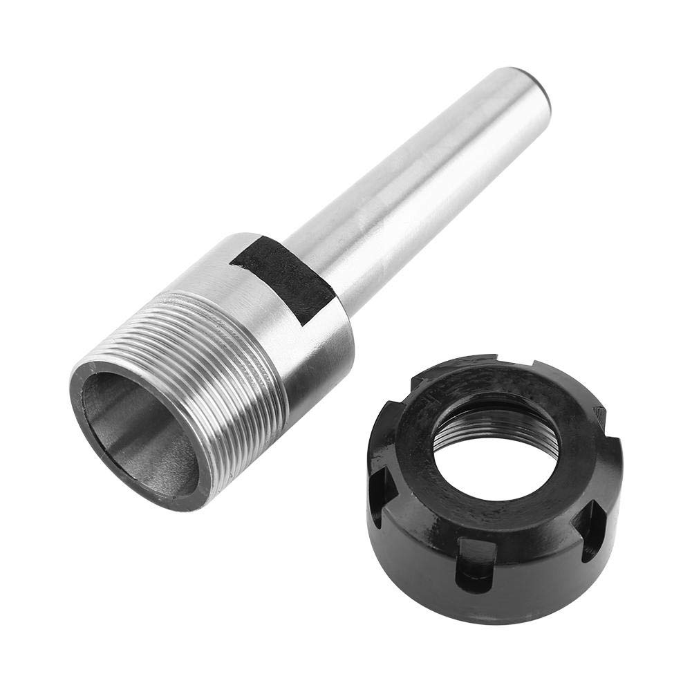 ER25 MT2 M10 Porte-mandrin, 1 mm-16 mm Porte-mandrin à pinces coniques Acier au carbone CNC Adaptateur d'arbre de fraisage utilisé sur la fraiseuse, perceuse, tour
