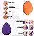 Miss Gorgeous London Makeup Sponge Set Blender Beauty Foundation Blending Sponge - Multi-colored 6 Pieces