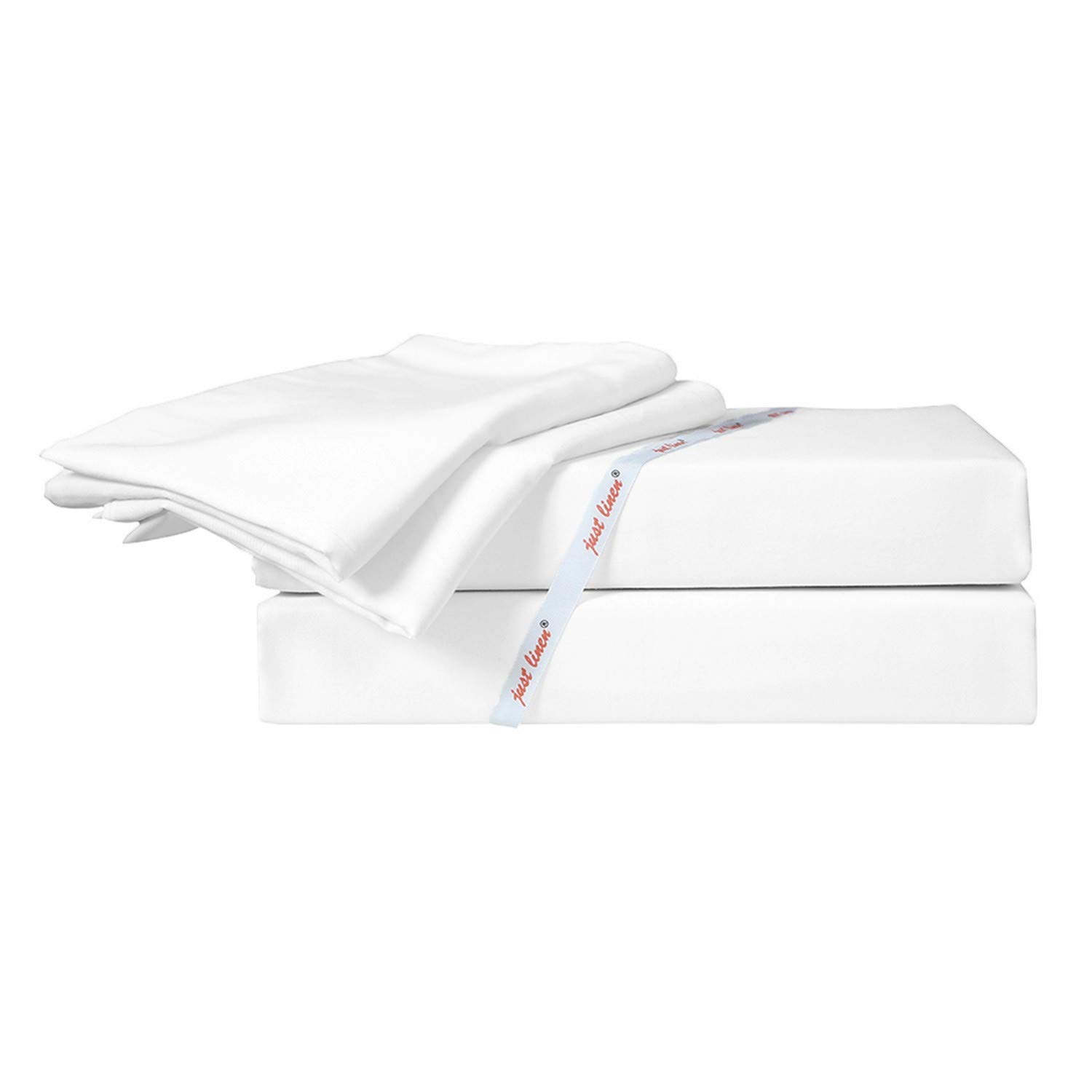 Just Linen Duvet Cover Set, 3 Pc