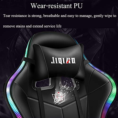 JW-YZWJ Ergonomic Gaming Chair with LED Lights - Image 7