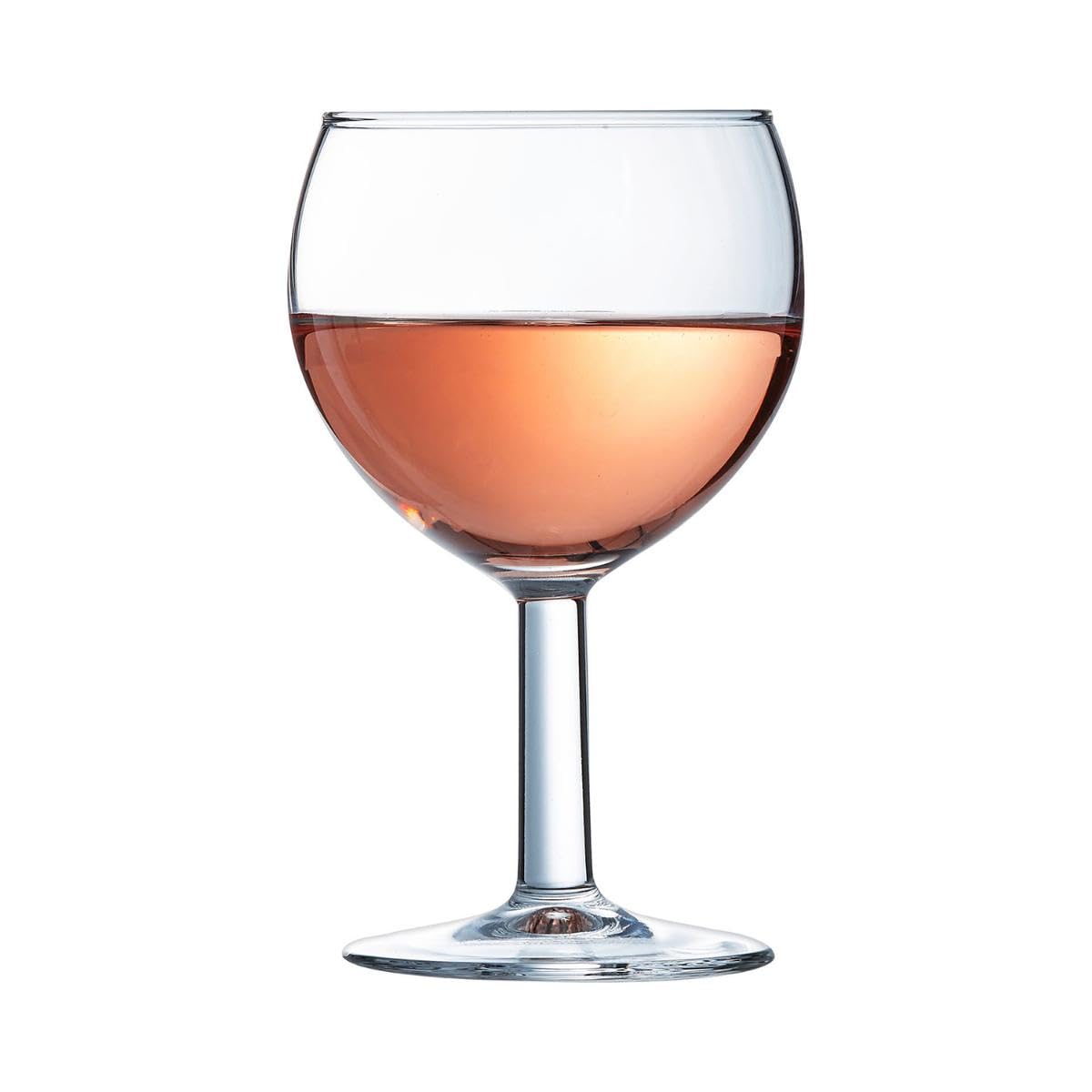 Arcoroc Stielglas, 19 cl, Ballon, 24 Gläser