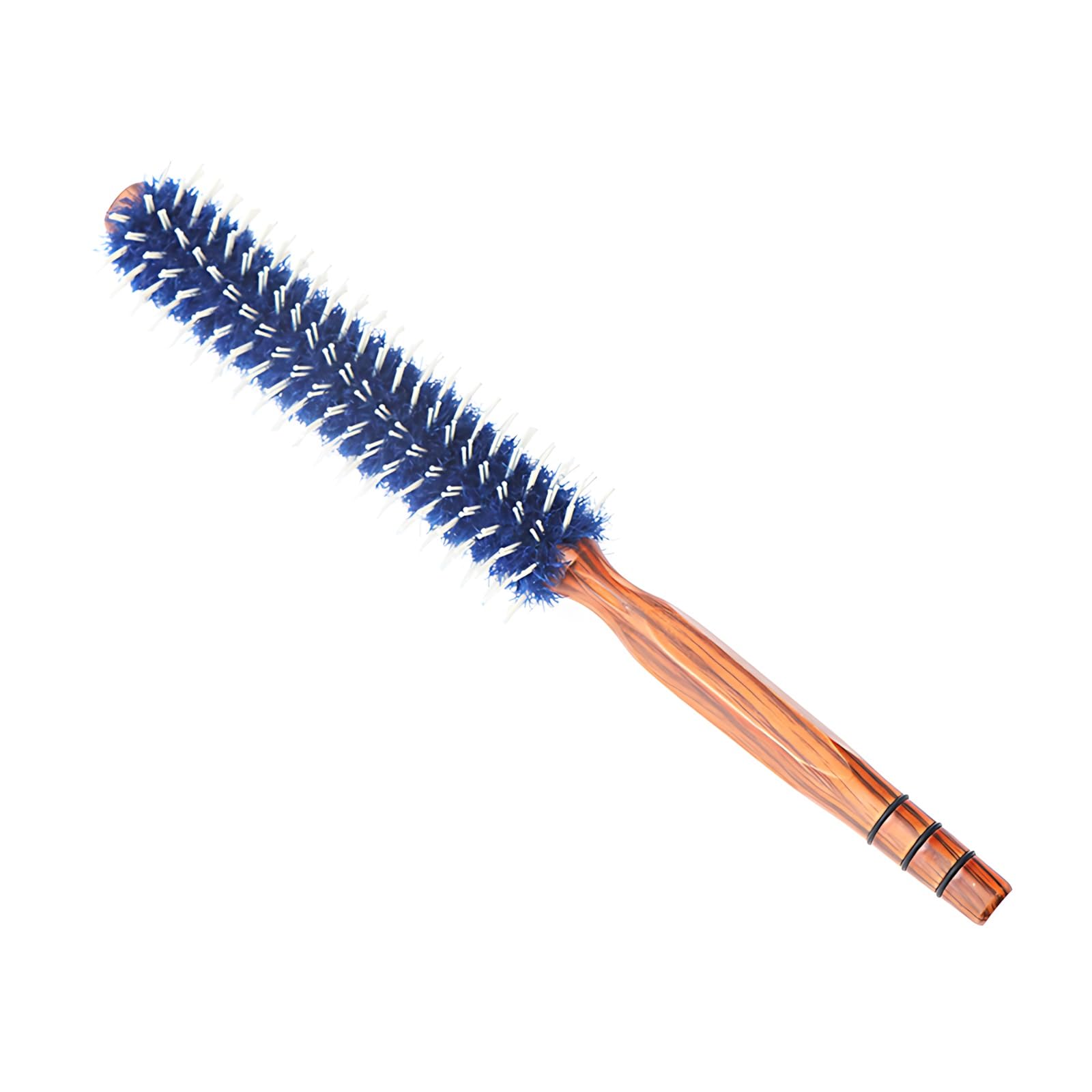 ADERFETBI Hair Comb Wood Handle Hairdresser Curling Comb Hair Products Inward-Curling Combs Home Dryer Mens Women Universal For Curls Men's and Women's Care(L)