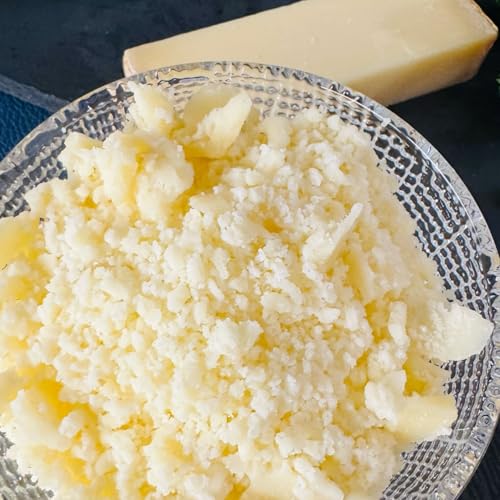 【Nature Kiosk】コンテ 8ヶ月熟成 AOP 削りたて 無添加 粉チーズ 無殺菌乳 グラスフェッド 粒状パウダー 料理のアクセントに Comte 8M Grated Grassfed Cheese No Additives Easy to Mel