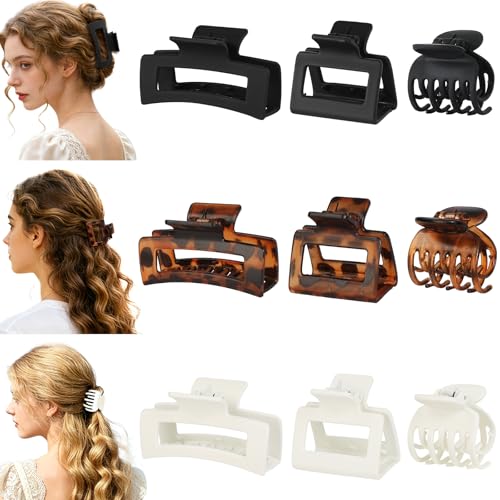 CHANDAT Medium Claw Hair Clips Set for Women - image 7