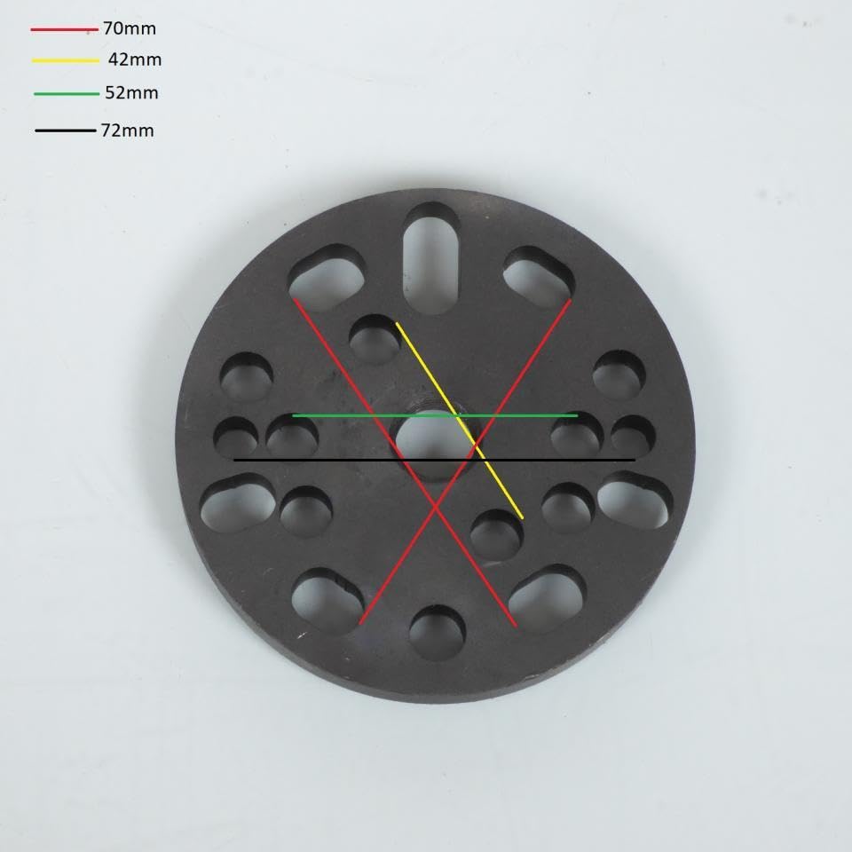 Buzzetti Arrache Volant 5360 Ø94mm 2 ou 3 Point Compatible avec Volant moyeu Embrayage Moto