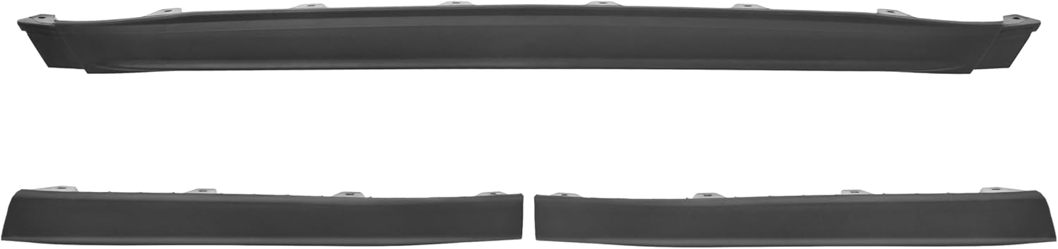 HECASA Front Bumper Valance Compatible with 2013-2015 Chevrolet Malibu 2016 Malibu Limited Lower Air Deflector Valance Panel Air Dam Protector Replacement for 22842404 GM1092236 Set of 3