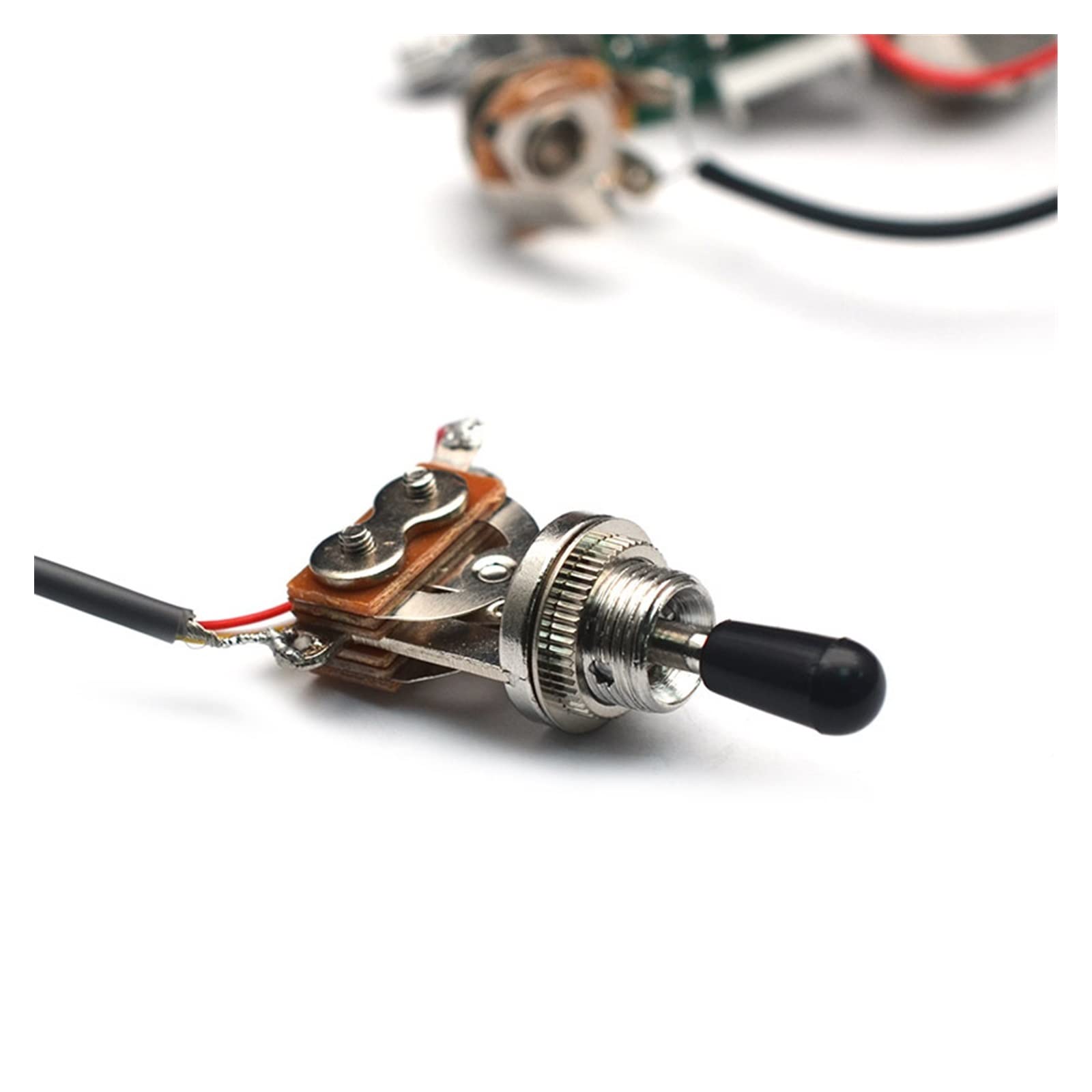 Wiązka przewodów do gitary elektrycznej Gitara Elektryczna Kable W Wiązce Montaż Płyta Przyłączeniowa 2T2V Potencjometr 500K Przełącz Bezpośrednią Wtyczkę