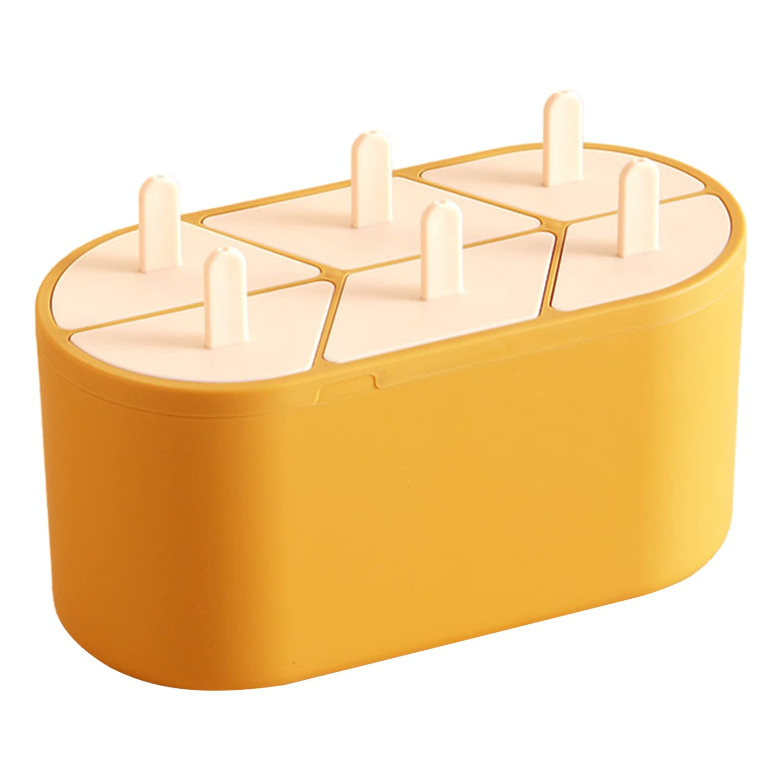 Tsophreniq Food Grade Ice Cream Mold Popsicles Molds Homemade Dessert Freezer Fruit for Pop Maker Easy to Use Clean Cube Trays