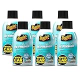 Meguiar's Whole Car Air Re-Fresher Odor Eliminator Mist - New Car Scent - G16402, 2 oz(Pack of 6)