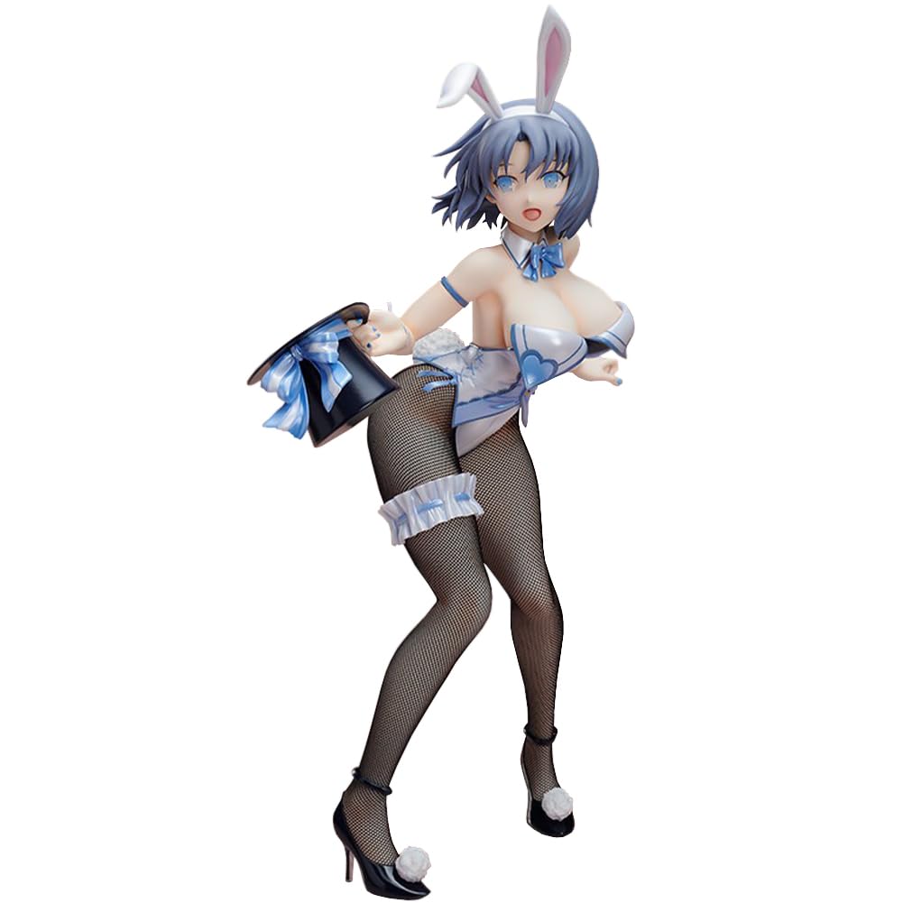 Xinchangda Yumi-can Figure Akeno Himejima Action Figure Model, Anime Original Painting Statue Bunny Girls Illustration Characters Figurine Sculpture Collectible Gift 19CM