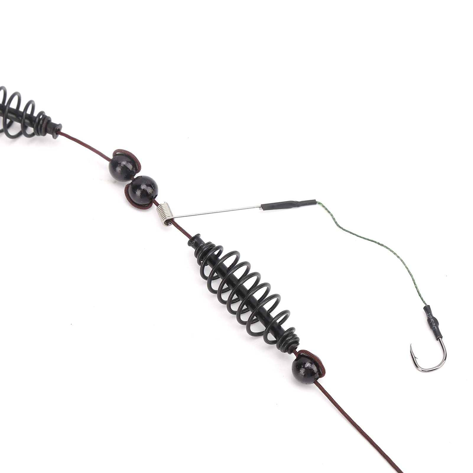 Gabbia per Esche Pesca Mare 35g, Trappola Esca Artificiale con 3 Ganci per Pesca in Acqua Salata, 3 Pezzi Colore Casuale per Cattura Efficienti