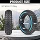 2 Stück Vollgummireifen für Ninebot G30/G30d/G30e/G30lp/G30 Max 10x2.5 Zoll Ersatzreifen 60/70-6.5 E Scooter Solid Reifen E Scooter Reifen 10 Zoll