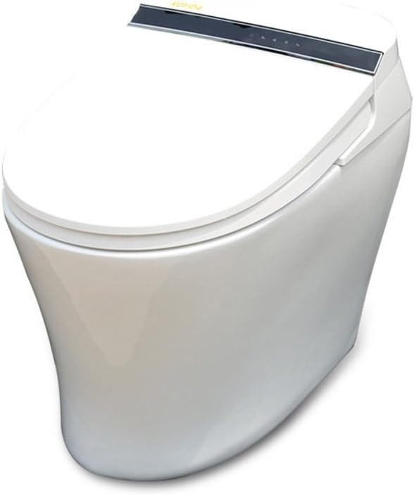 KOYIDA One-Piece Elongated Smart Bidet Toilet with Full-Featured, Wireless Romote Control, Heated Seat, Multi-Cleaning, Air Deodorant, Pure White Bright Black, P09