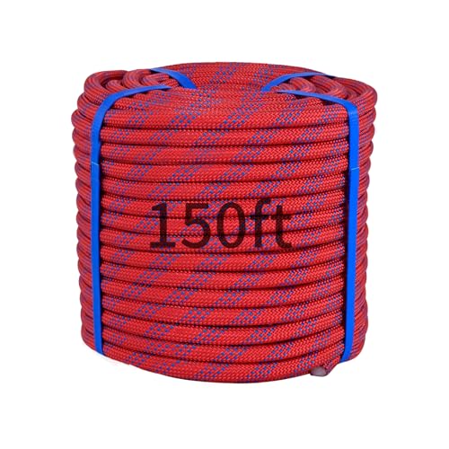150Ft 1/2 Inch Heavy Duty Climbing Rope - for Tree Swing,