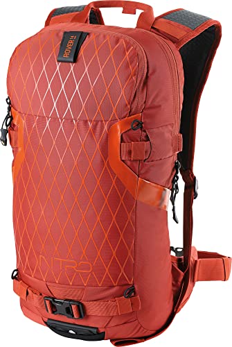 Nitro Rover 14 Sac à dos unisexe pour snowboard, randonnée, vélo, 1 pièce, Supernova., 14 l, Moderne