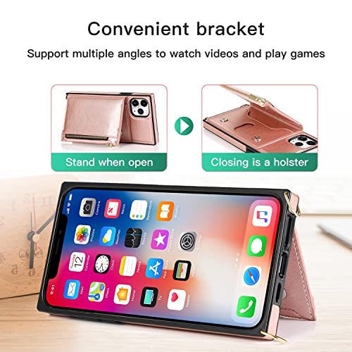 Oihxse PU Pelle Portafoglio Custodia Compatibile