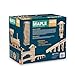 MindWare KEVA 400 Maple Wood Building Planks Set - Building Toy Includes 400 Wooden Blocks, 2 KEVA Balls, and Idea Book - Ages 5+