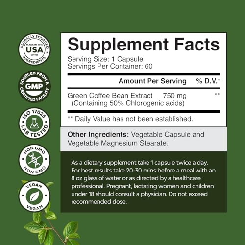 Pure Green Coffee Bean Extract