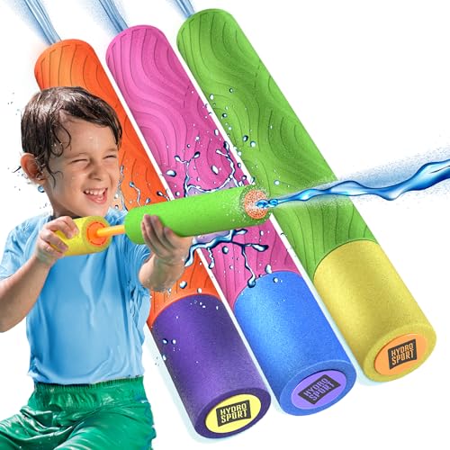 Premium Floating Mat Water Guns For Kids - Outdoor Water Toys - Pool Toys for Kids Ages 4-8, 6-8, 8-10, 8-12 - Squirt Gun...