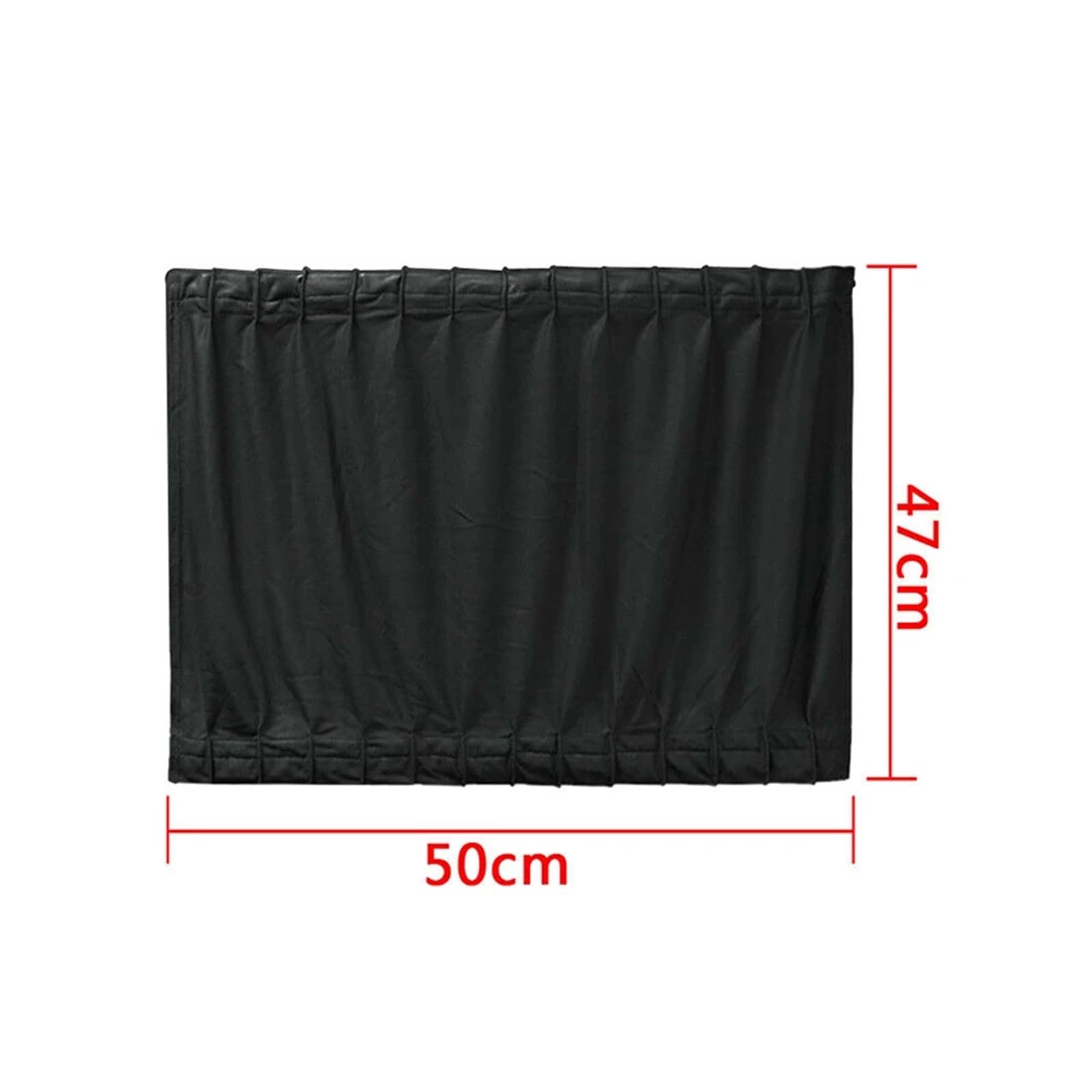 Rideau Voiture Lot de 2 Rideaux Pare-Soleil latéraux Voiture avec Protection UV, 50 cm x 47