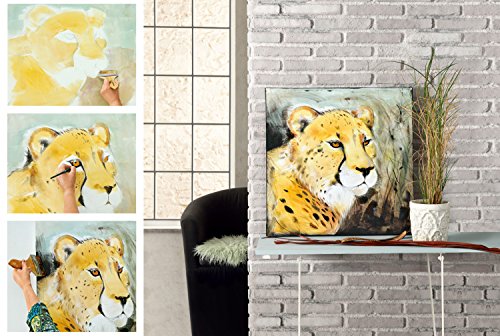 Marabu 12200002962 - Artist Acryl olivgrün hell 75 ml, feine Acrylfarbe in Künstlerqualität, auf Wasserbasis, pastose Konsistenz, hoch pigmentiert, sehr gute Brillanz und Deckkraft