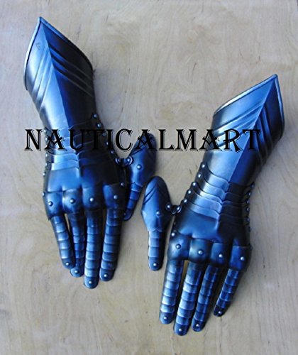 NauticalMart Medieval Knight Gauntlets Functional Steel Armor