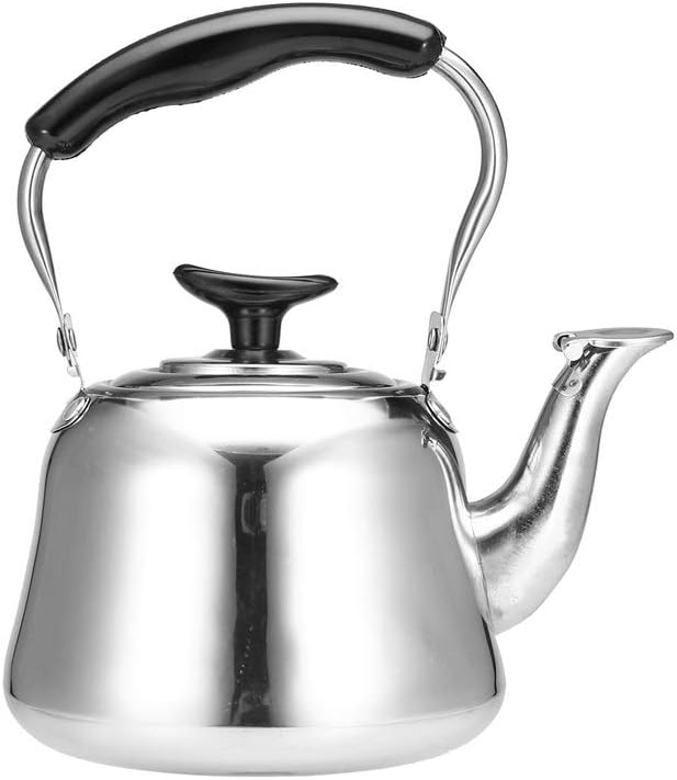 Whistling Water Kettle Induction Cooker Thicken Stainless Steel Tea Coffee Maker Water Boiler Home Kitchen Travel Camping