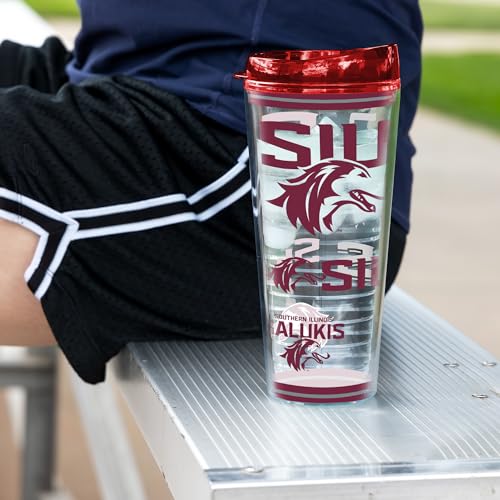 Image of Rico Industries NCAA College Double Wall Mayhem 16oz Or 20oz Tritan Tumbler W Lid