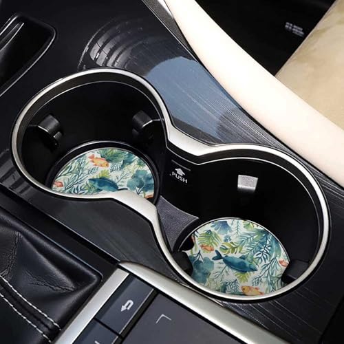 Portavasos para Auto con Diseño Animal Marino 2.6" - 2 Unidades miniatura 7