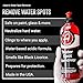 Adam's Polishes Water Spot Remover - Hard Water Stain Remover for Glass, Shower Doors, Paint, Windows, Car Detailing | Calcium, Magnesium & Soap Scum Remover