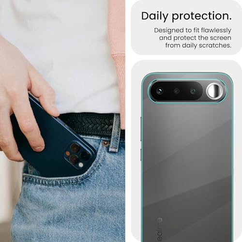 Image of ArmourPro Back Screen Protector for Realme 16, Premium Ultra Thin TPU Back Membrane Guard, Bubble-Free, Edge to Edge Coverage, Fingerprint Friendly | Crystal Clear, 1 Pack