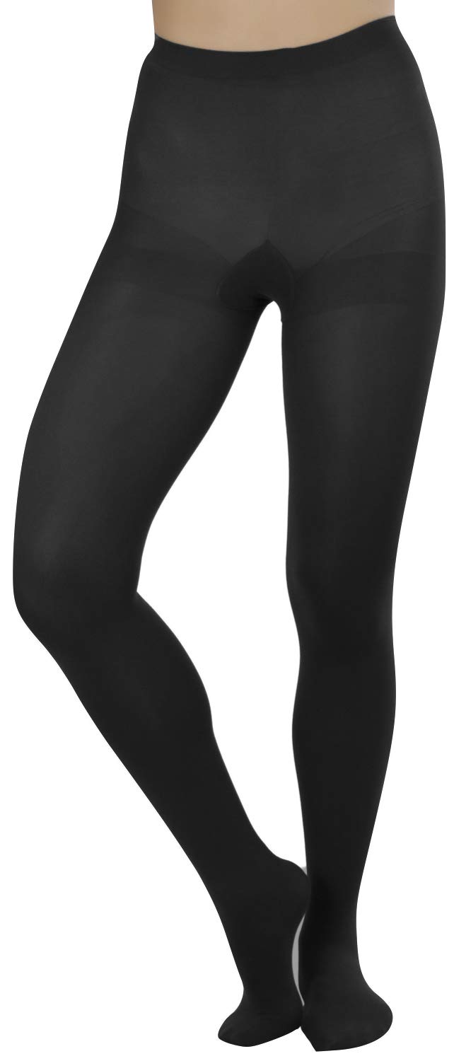 ToBeInStyle Women's Nylon Solid Opaque Pantyhose Tights
