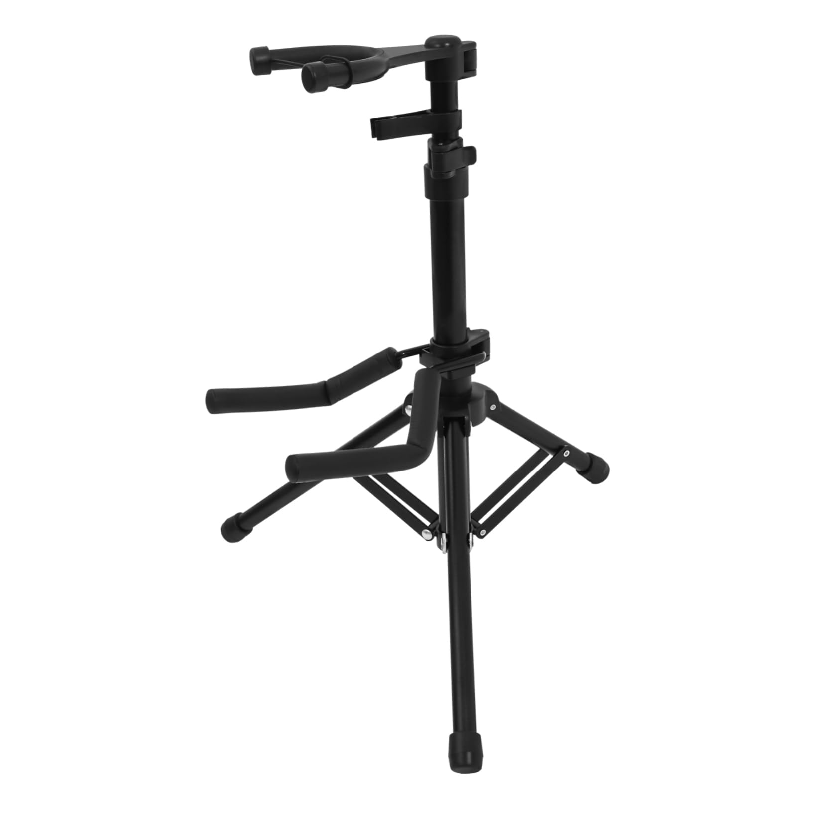 Totority Compact Violin Floor Bracket Self-locking Violin Stand for Gravity Hold