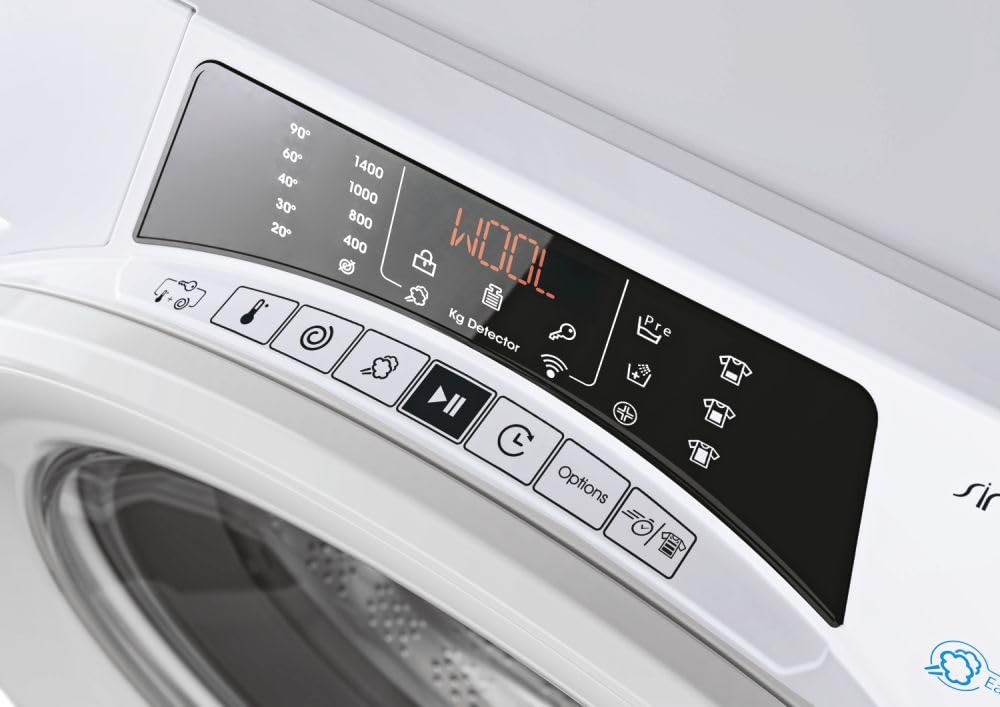Candy Lavatrice Frontale 10 kg, Classe A+++, 1400 giri, Bianca, Efficiente
