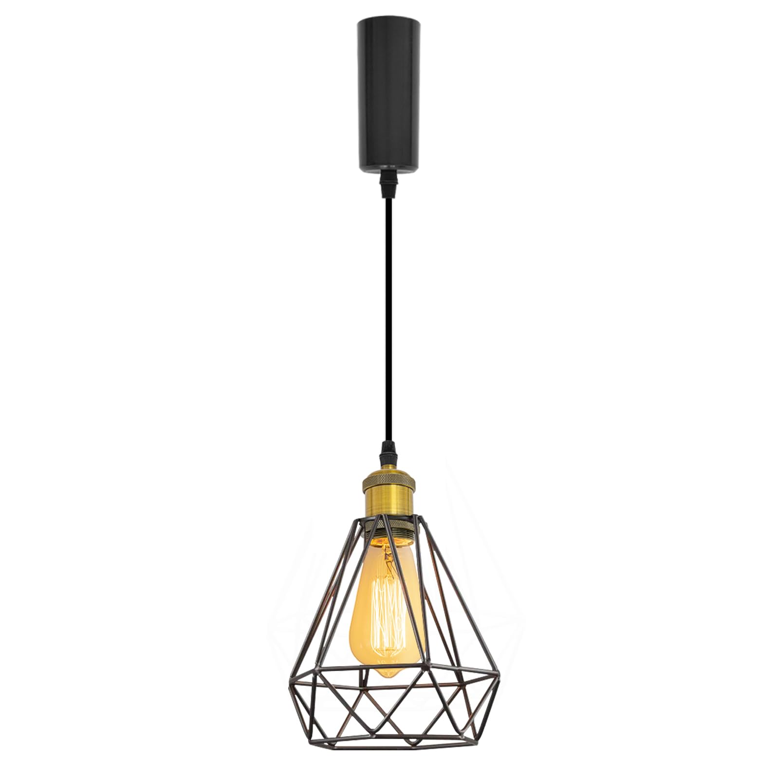 Kiven J-Type Track Lighting Pendants, 1-Light J Track Pendant