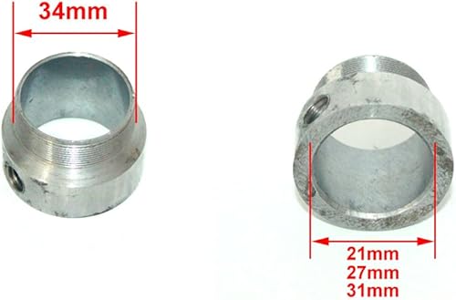 Miniatura 4 de L-faster DIY Electric Bike Spare Freewheel Adapter Tricycle No Teeth Flywheel Connector The Part Between Two Freewheel of 34mm Thread