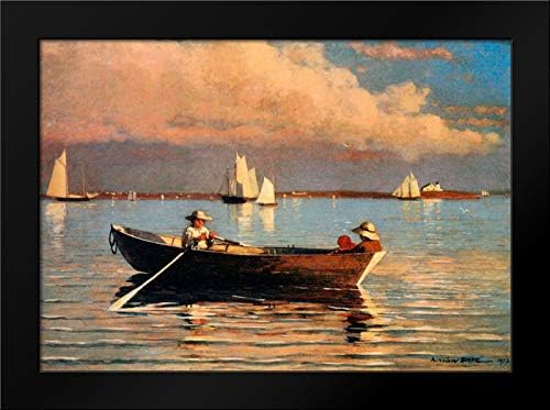 Glouchester Harbor Framed Art Print by Homer, Winslow