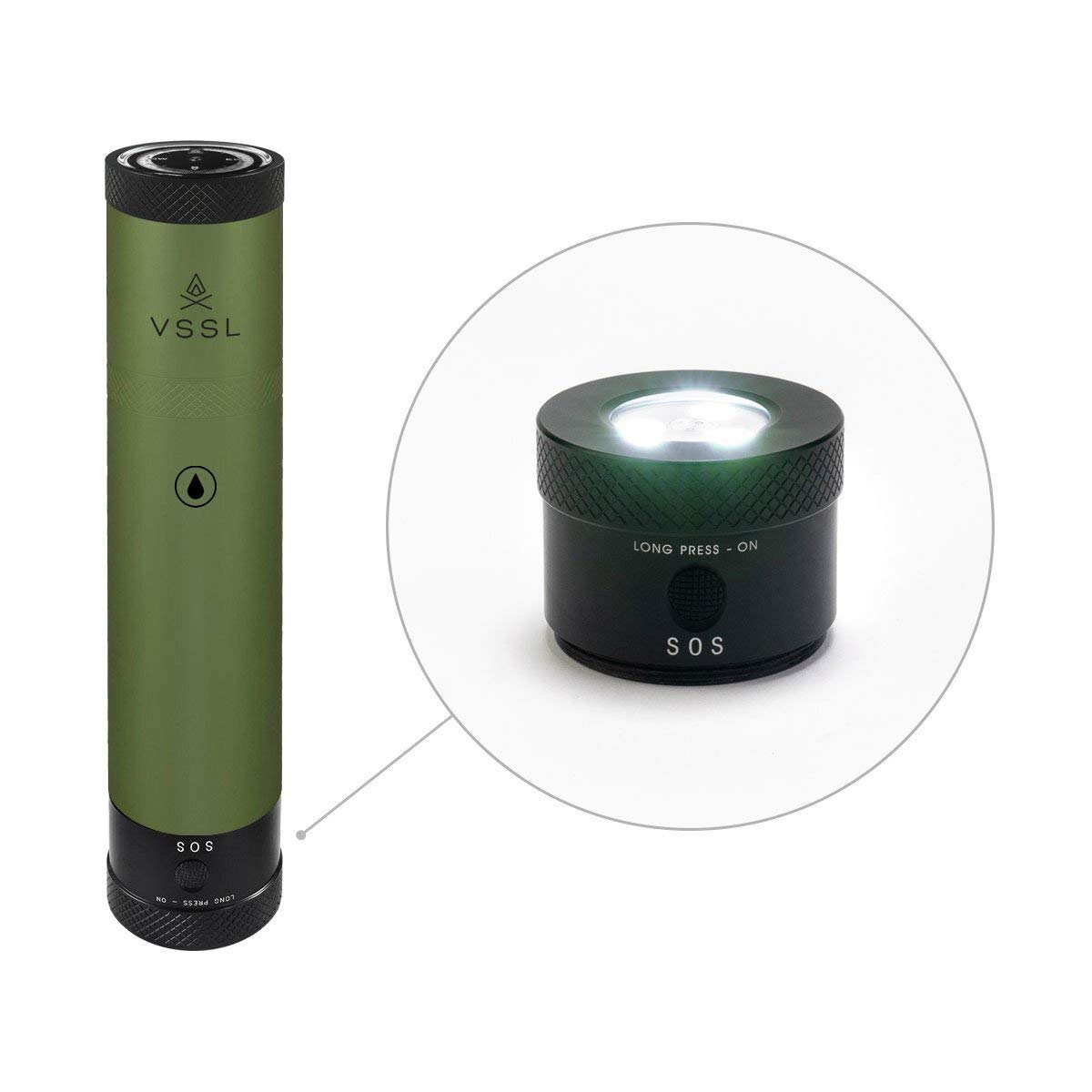 VSSL (ブイエスエスエル) フラスク2.0 グリーン VSSL01106G 【公式通販】