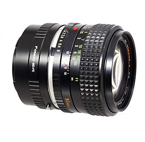 Adaptador Fotasy Minolta MD MC Rokkor a Montura E, compatible con Sony a7 a7R a7s II III IV a9 a7c Alpha 1 a6600 a6500 a6400 a6300 a6100 a6000 a5100 a5000 a3500 ZV-E10 miniatura 4