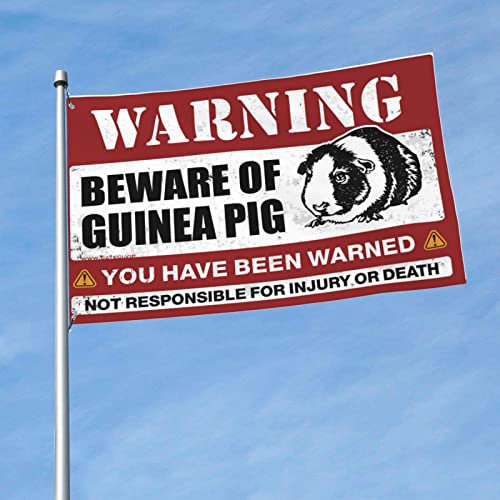 Drapeau Guinea Pig de 152x244 cm pour déco de man cave et chambre étudiante