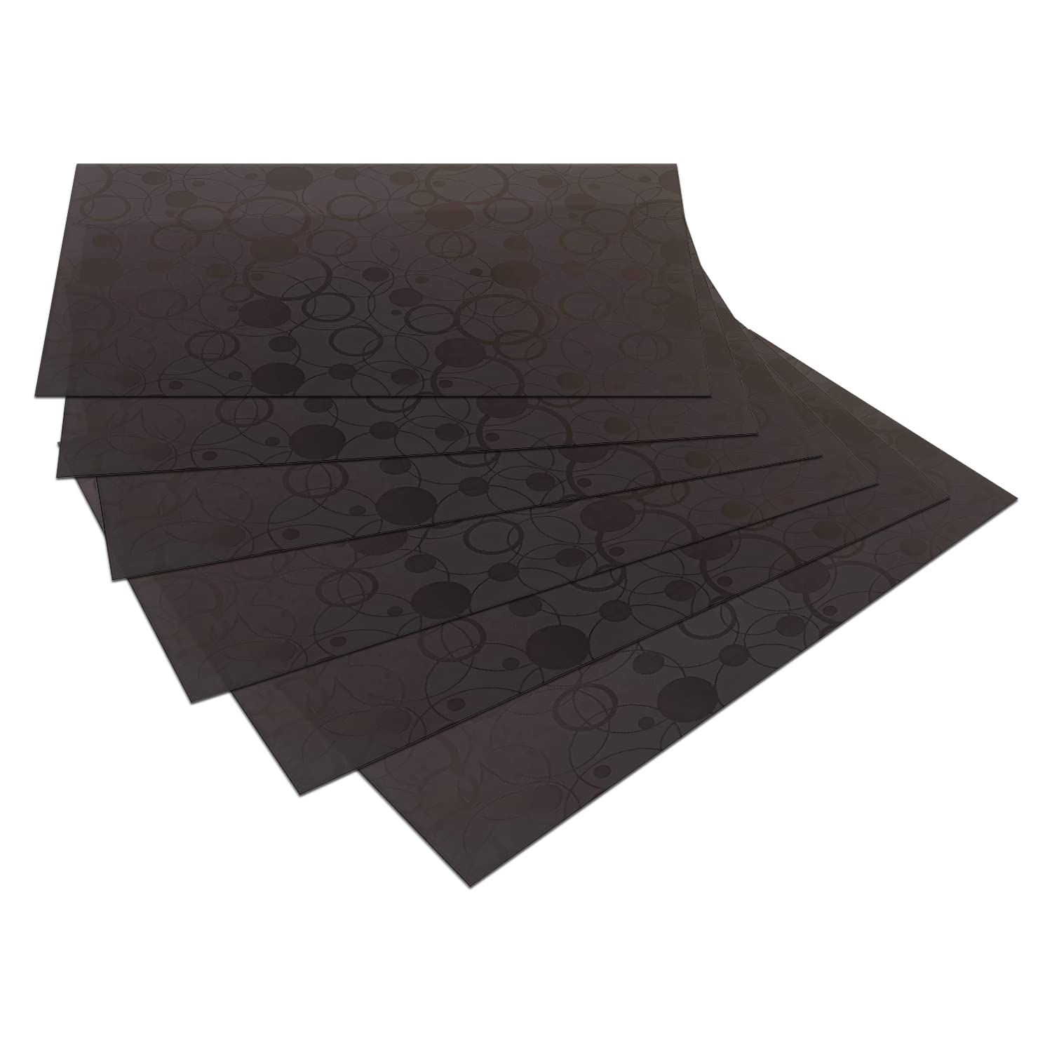 Kuber Industries Fridge Mats PVC Circle Print Mat for Refrigerator